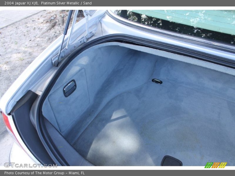Platinum Silver Metallic / Sand 2004 Jaguar XJ XJ8