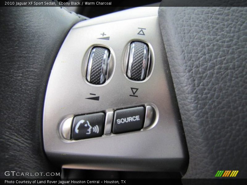 Ebony Black / Warm Charcoal 2010 Jaguar XF Sport Sedan