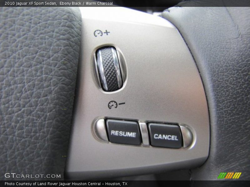 Ebony Black / Warm Charcoal 2010 Jaguar XF Sport Sedan