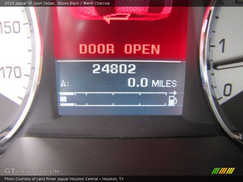 Ebony Black / Warm Charcoal 2010 Jaguar XF Sport Sedan