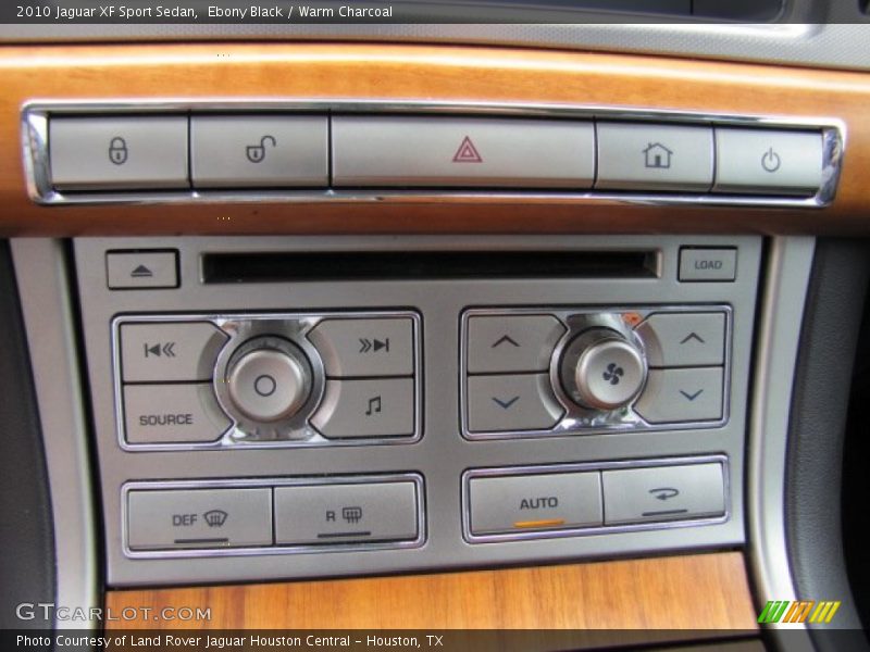 Ebony Black / Warm Charcoal 2010 Jaguar XF Sport Sedan