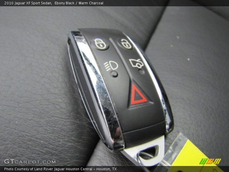 Ebony Black / Warm Charcoal 2010 Jaguar XF Sport Sedan