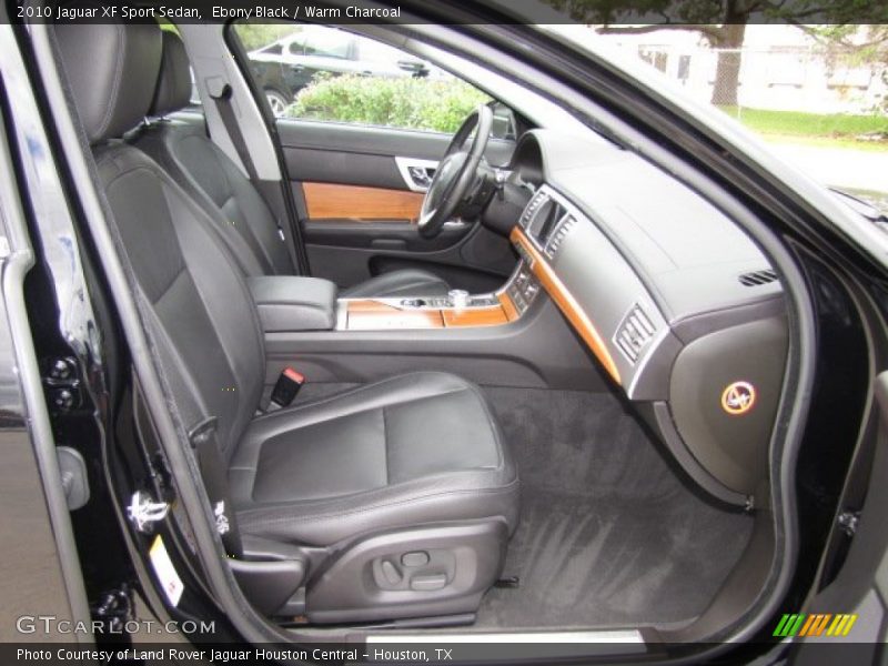 Ebony Black / Warm Charcoal 2010 Jaguar XF Sport Sedan
