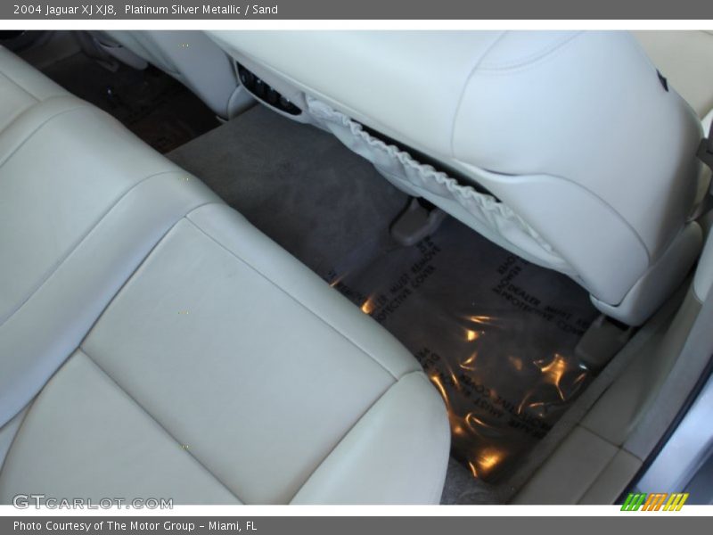 Platinum Silver Metallic / Sand 2004 Jaguar XJ XJ8
