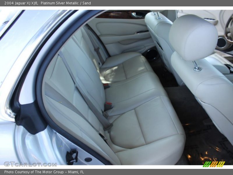 Platinum Silver Metallic / Sand 2004 Jaguar XJ XJ8