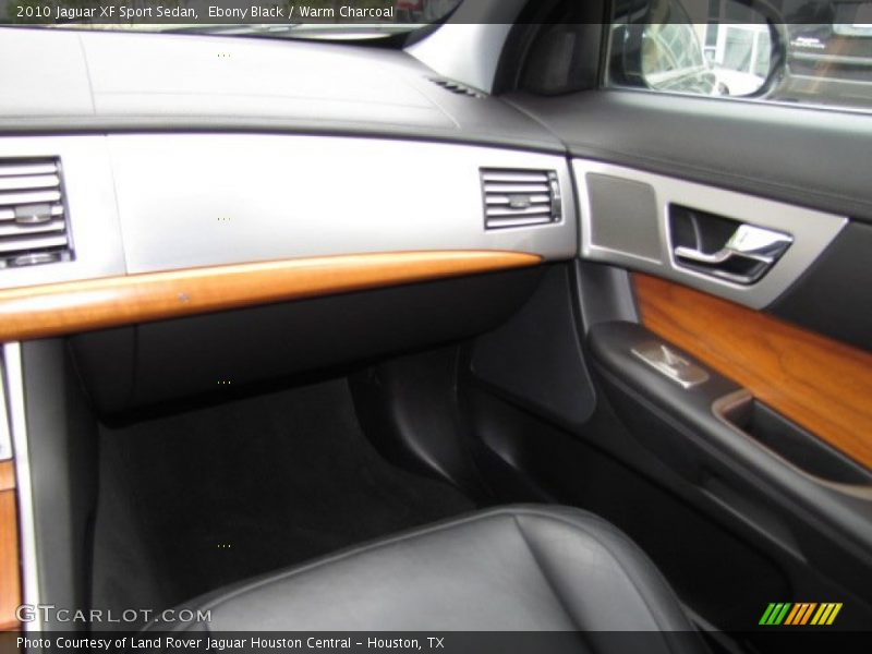 Ebony Black / Warm Charcoal 2010 Jaguar XF Sport Sedan