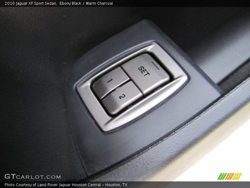 Ebony Black / Warm Charcoal 2010 Jaguar XF Sport Sedan