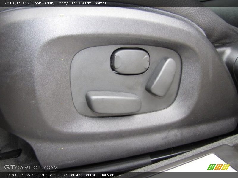 Ebony Black / Warm Charcoal 2010 Jaguar XF Sport Sedan
