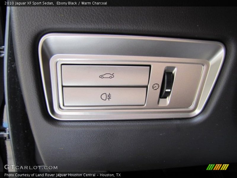 Ebony Black / Warm Charcoal 2010 Jaguar XF Sport Sedan