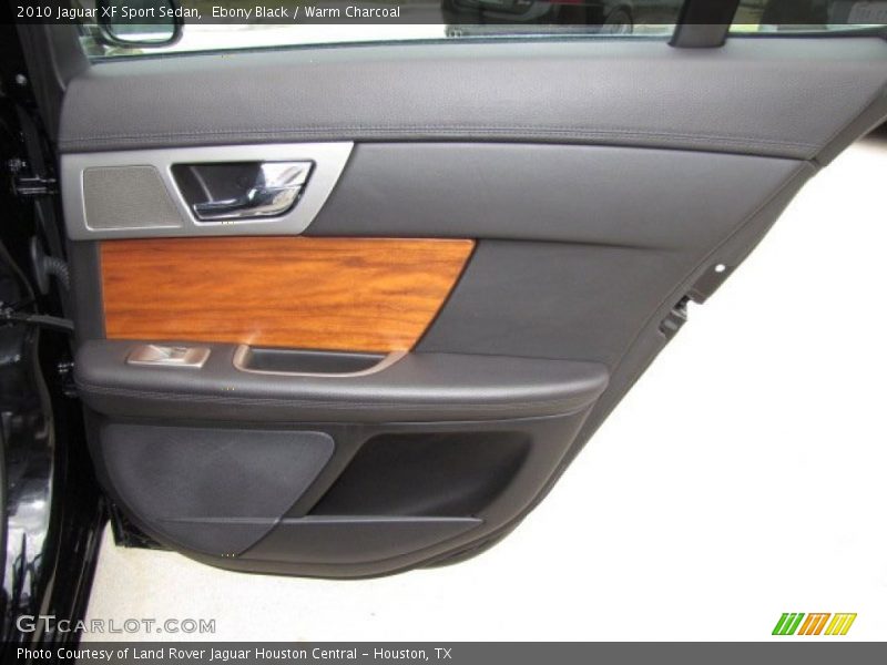 Ebony Black / Warm Charcoal 2010 Jaguar XF Sport Sedan