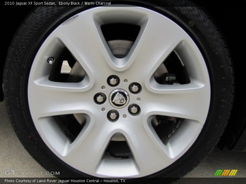 Ebony Black / Warm Charcoal 2010 Jaguar XF Sport Sedan