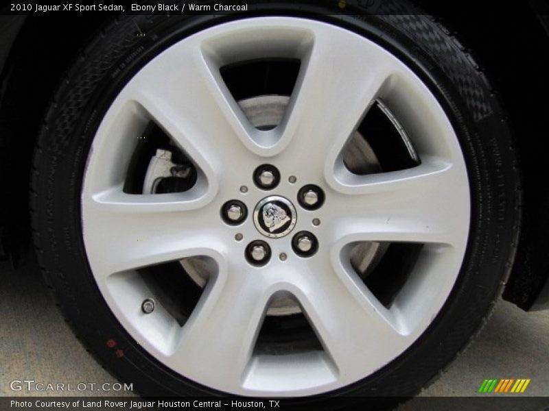 Ebony Black / Warm Charcoal 2010 Jaguar XF Sport Sedan