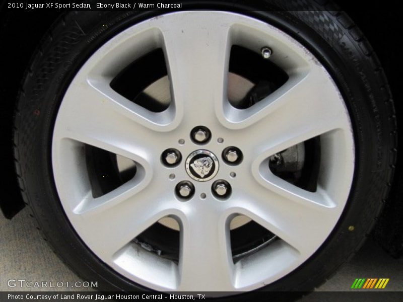 Ebony Black / Warm Charcoal 2010 Jaguar XF Sport Sedan