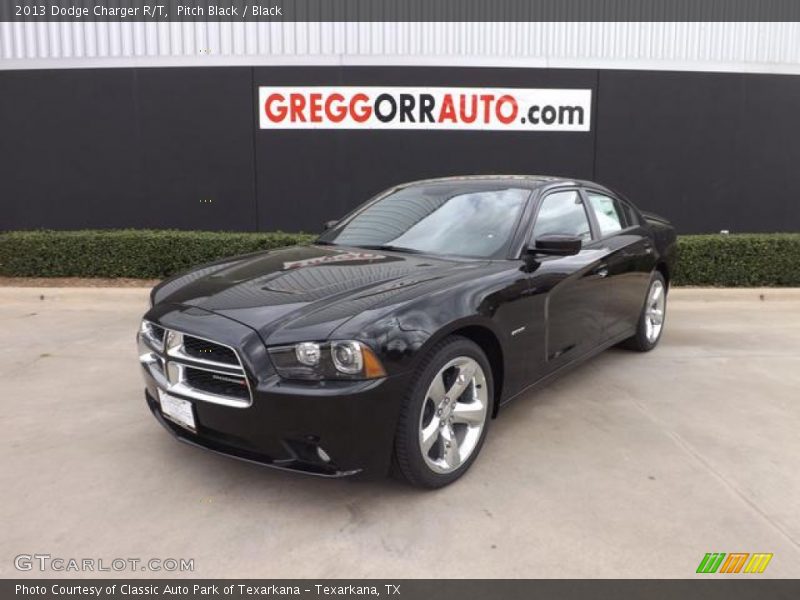 Pitch Black / Black 2013 Dodge Charger R/T