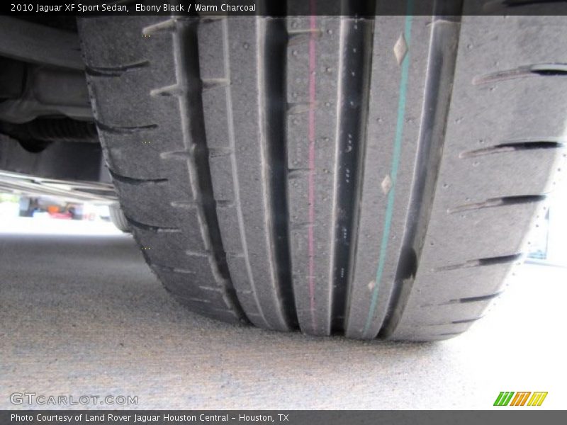 Ebony Black / Warm Charcoal 2010 Jaguar XF Sport Sedan