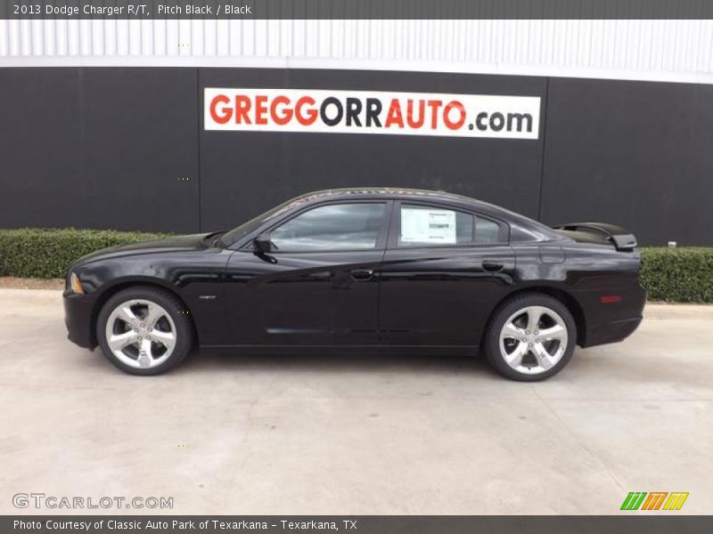 Pitch Black / Black 2013 Dodge Charger R/T