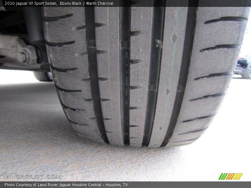 Ebony Black / Warm Charcoal 2010 Jaguar XF Sport Sedan