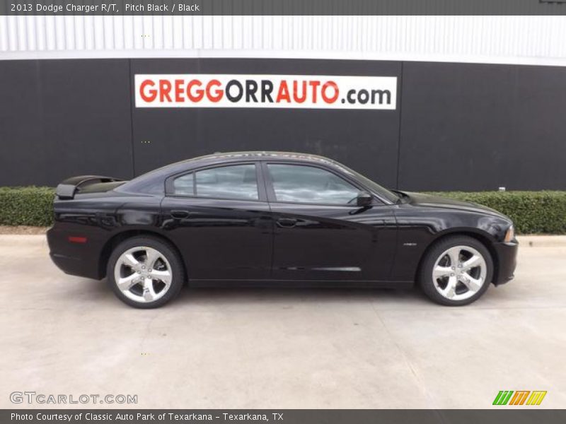 Pitch Black / Black 2013 Dodge Charger R/T