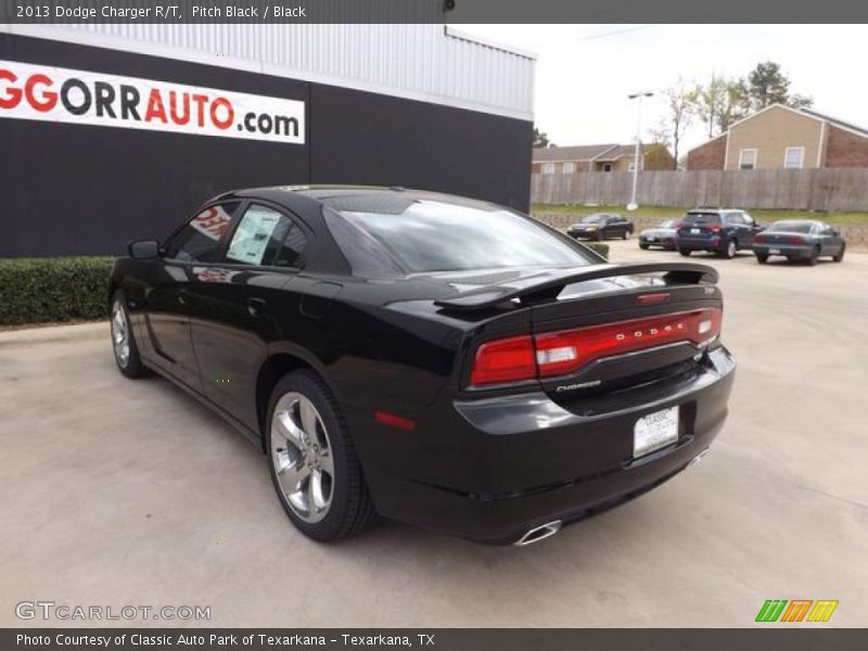 Pitch Black / Black 2013 Dodge Charger R/T