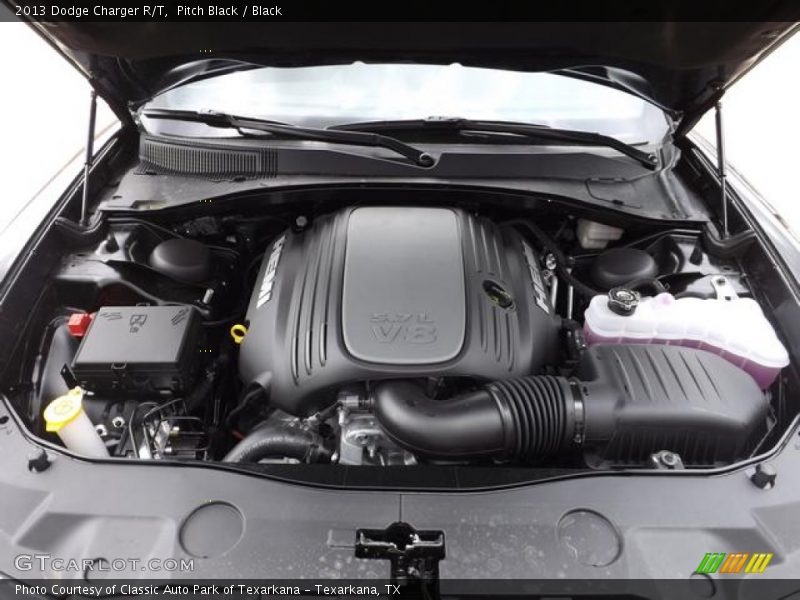 Pitch Black / Black 2013 Dodge Charger R/T