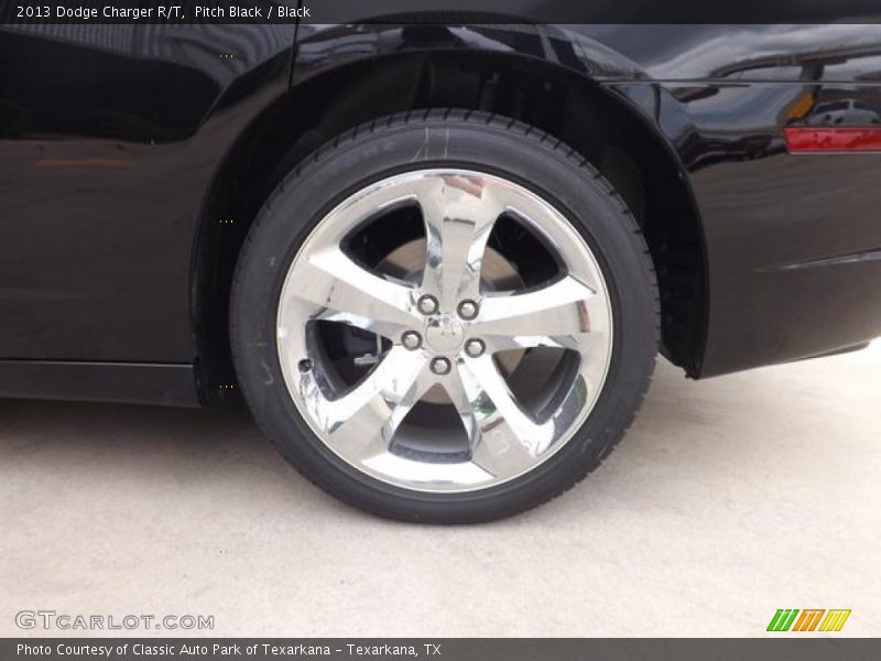 Pitch Black / Black 2013 Dodge Charger R/T