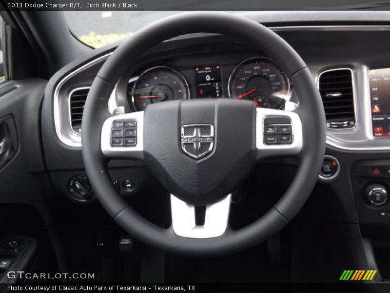Pitch Black / Black 2013 Dodge Charger R/T