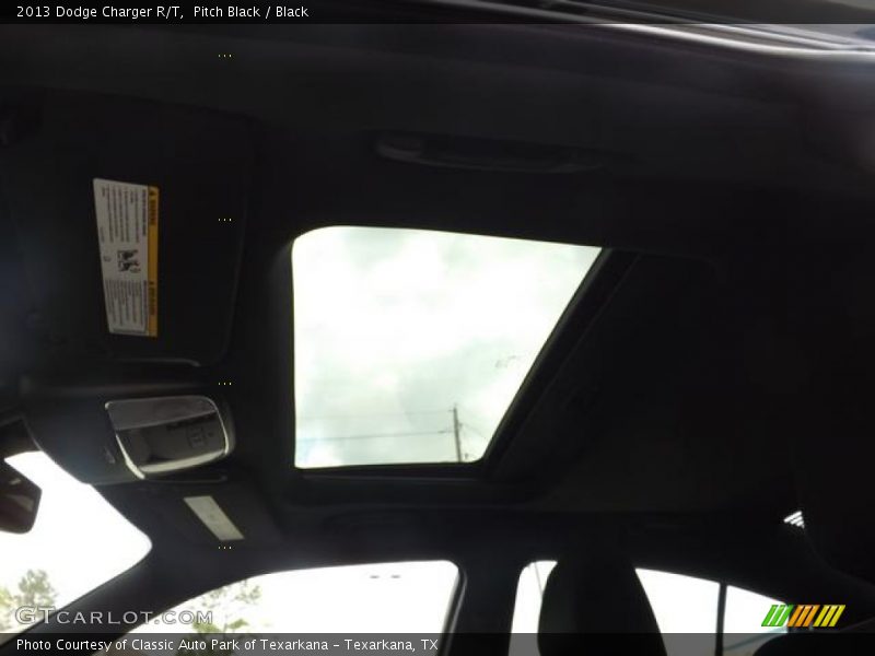 Pitch Black / Black 2013 Dodge Charger R/T