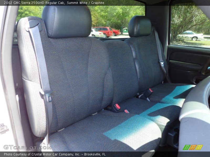Summit White / Graphite 2002 GMC Sierra 2500HD Regular Cab