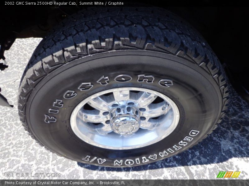 Summit White / Graphite 2002 GMC Sierra 2500HD Regular Cab