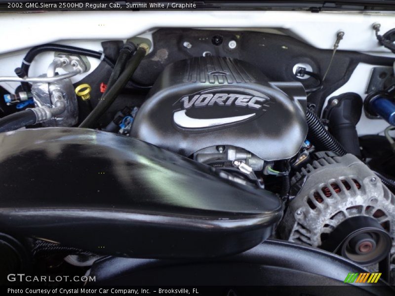 Summit White / Graphite 2002 GMC Sierra 2500HD Regular Cab