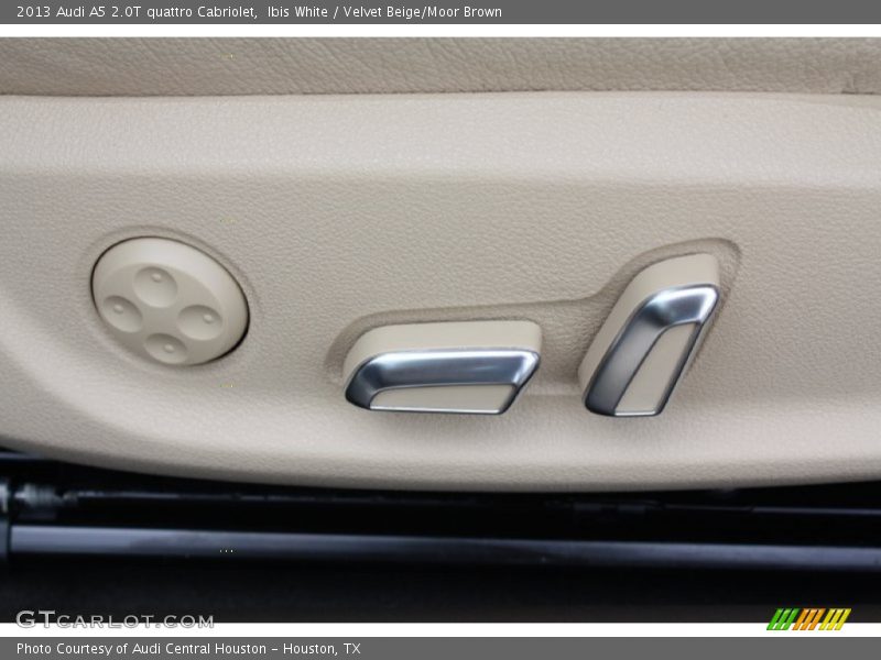 Ibis White / Velvet Beige/Moor Brown 2013 Audi A5 2.0T quattro Cabriolet