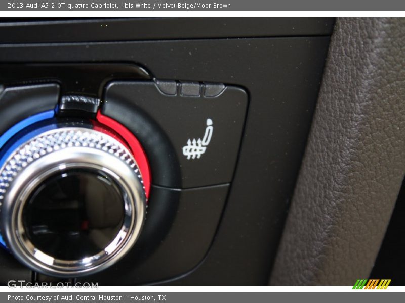 Ibis White / Velvet Beige/Moor Brown 2013 Audi A5 2.0T quattro Cabriolet