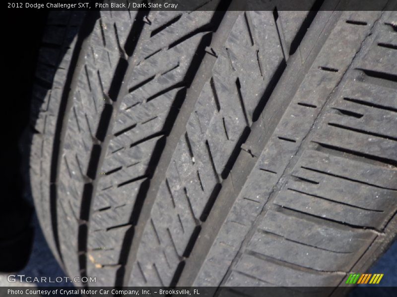 Pitch Black / Dark Slate Gray 2012 Dodge Challenger SXT