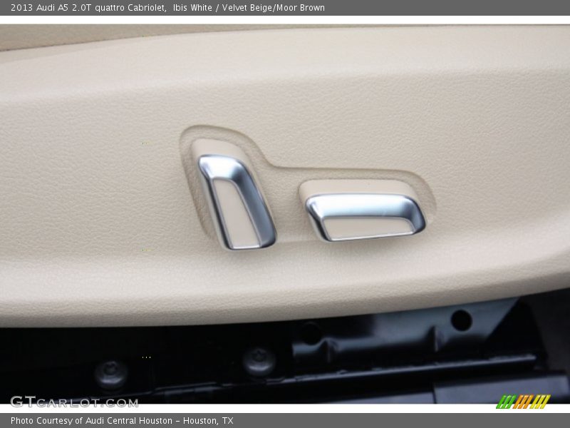 Ibis White / Velvet Beige/Moor Brown 2013 Audi A5 2.0T quattro Cabriolet