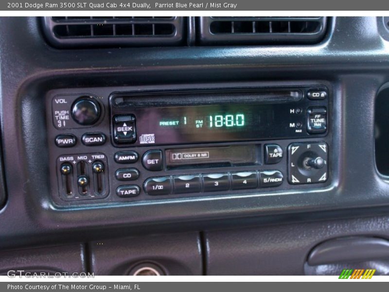 Audio System of 2001 Ram 3500 SLT Quad Cab 4x4 Dually