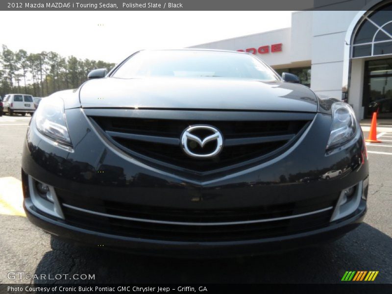 Polished Slate / Black 2012 Mazda MAZDA6 i Touring Sedan