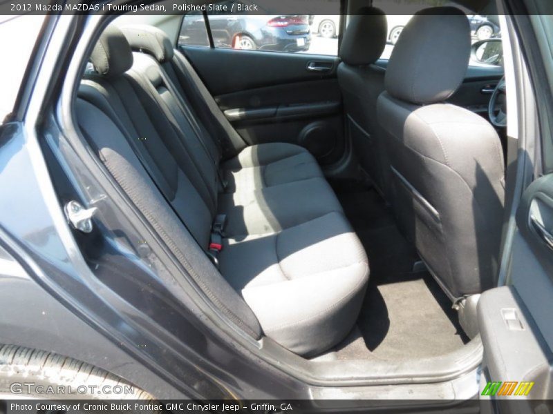 Polished Slate / Black 2012 Mazda MAZDA6 i Touring Sedan