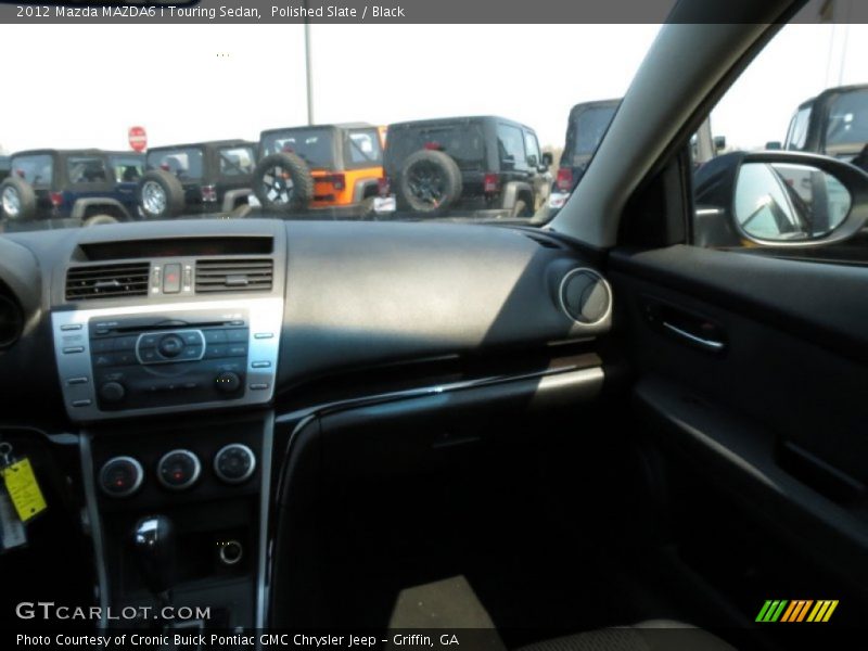 Polished Slate / Black 2012 Mazda MAZDA6 i Touring Sedan