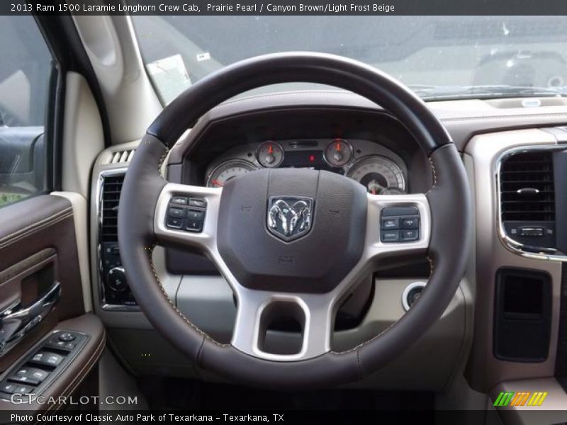  2013 1500 Laramie Longhorn Crew Cab Steering Wheel