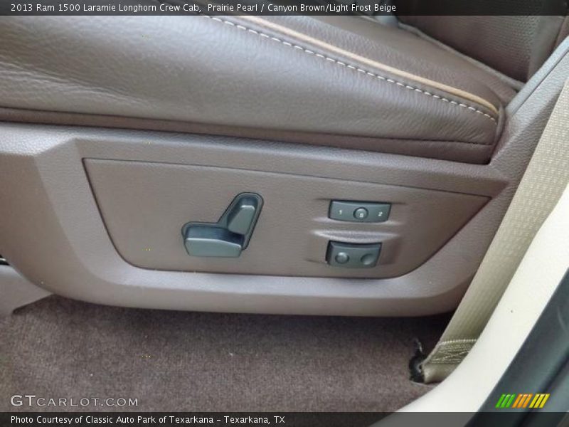 Controls of 2013 1500 Laramie Longhorn Crew Cab