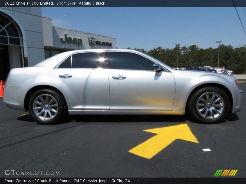 Bright Silver Metallic / Black 2012 Chrysler 300 Limited