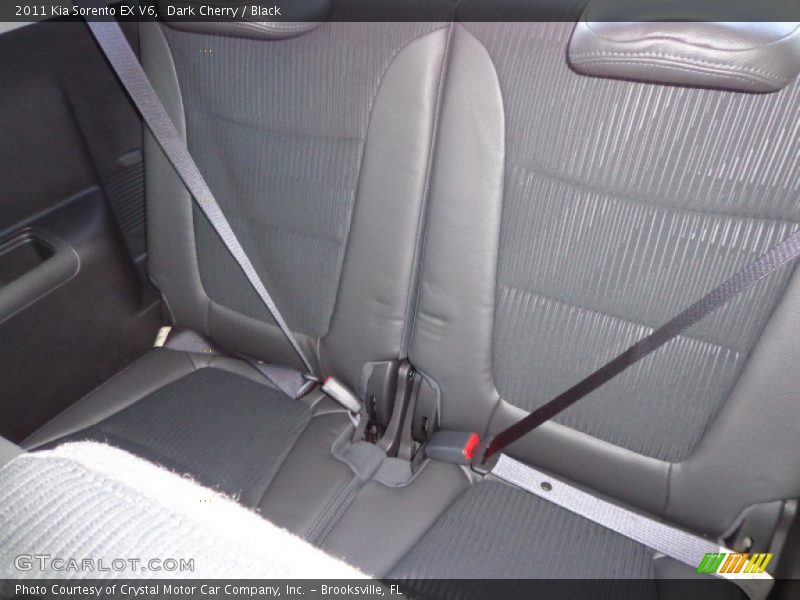 Dark Cherry / Black 2011 Kia Sorento EX V6
