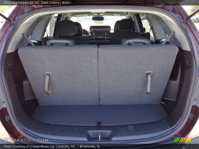 Dark Cherry / Black 2011 Kia Sorento EX V6