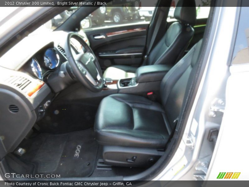 Bright Silver Metallic / Black 2012 Chrysler 300 Limited