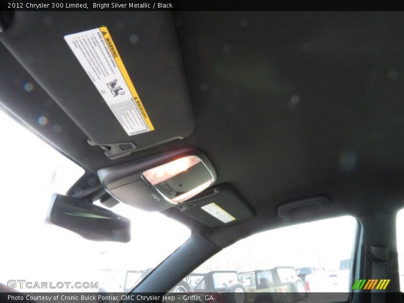 Bright Silver Metallic / Black 2012 Chrysler 300 Limited