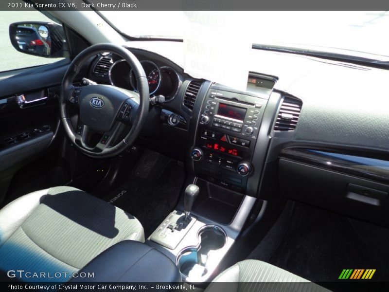 Dark Cherry / Black 2011 Kia Sorento EX V6