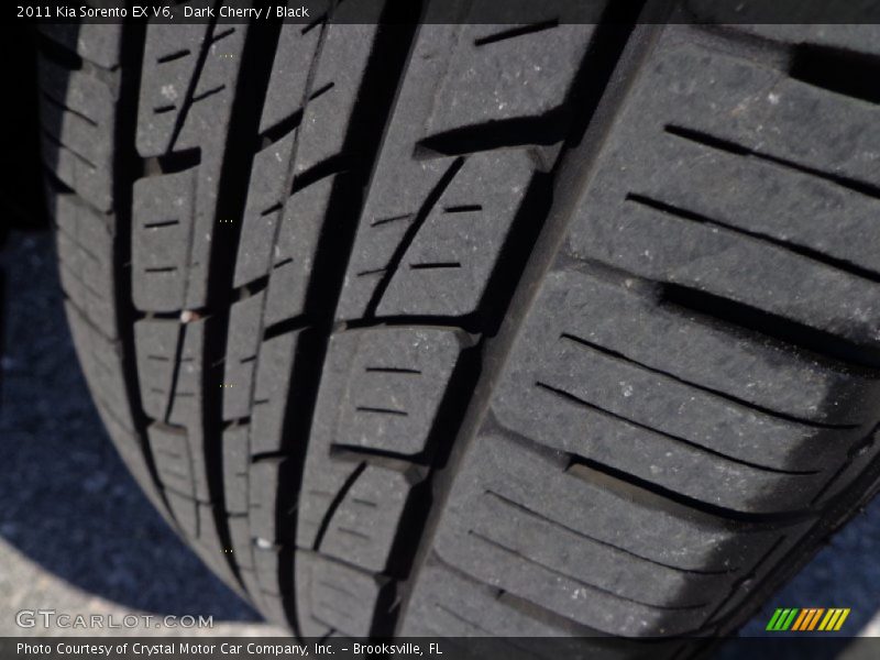Dark Cherry / Black 2011 Kia Sorento EX V6