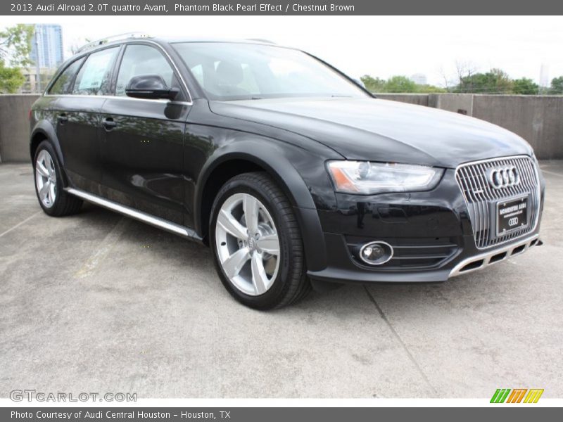 Phantom Black Pearl Effect / Chestnut Brown 2013 Audi Allroad 2.0T quattro Avant