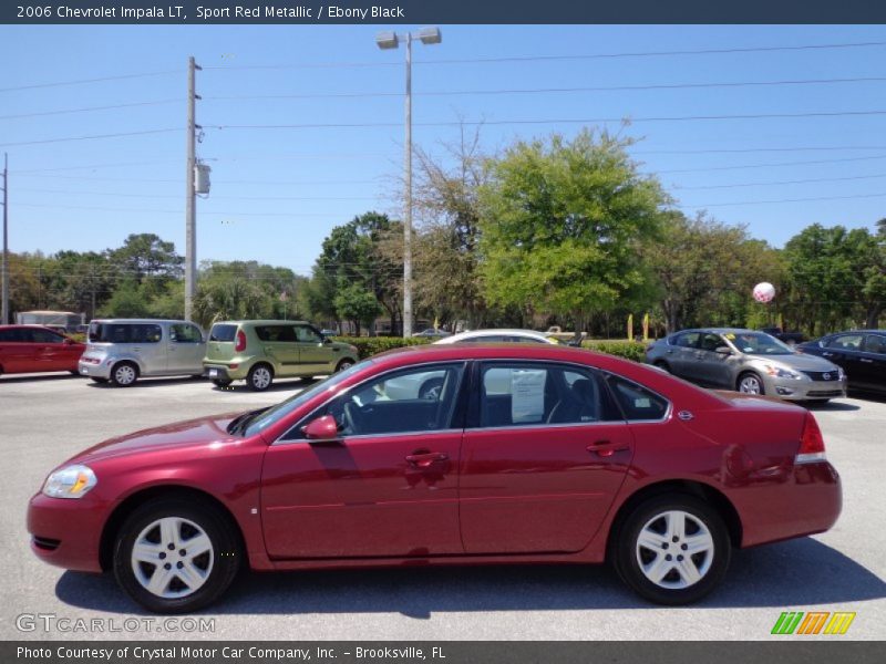 Sport Red Metallic / Ebony Black 2006 Chevrolet Impala LT