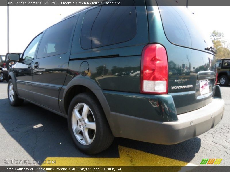 Emerald Green Metallic / Cashmere 2005 Pontiac Montana SV6 FWD